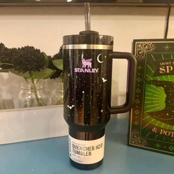 Stanley Spellcast Black 40 oz Stainless Steel H2.0 Flowstate Quencher Tumbler - Picture 1 of 5